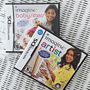Nintendo DS" Imagine" Artist and Babysitter Bundle